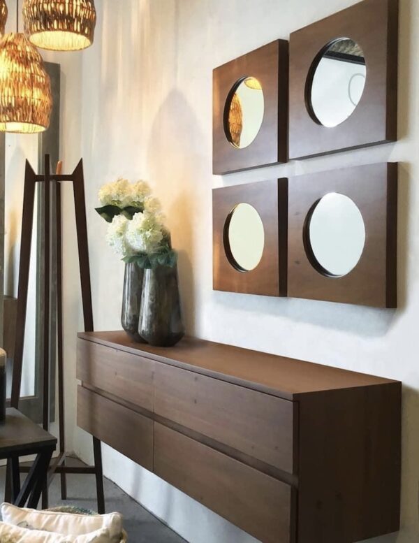 Credenza Minimalista Nogal