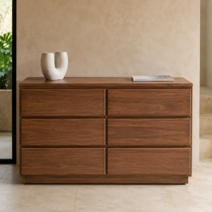 Cajonera de Madera 6 Cajones | Parota y Pino de Oaxaca | Dixie Muebles