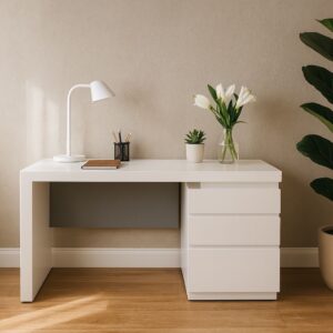 Escritorio Minimalista Blanco