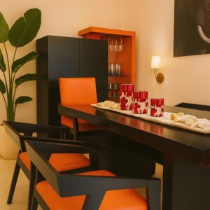 Comedor Minimalista Chocolate