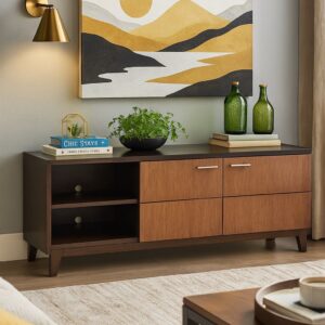 Centro de Entretenimiento Minimalista Magnolia