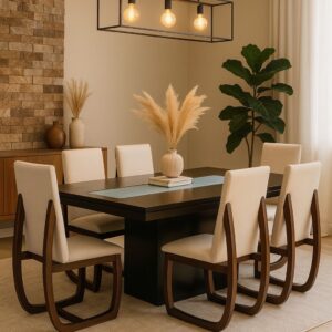 Comedor Minimalista Chocolate