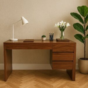 Escritorio Minimalista Nogal