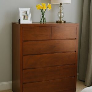 Cajonera Minimalista Caoba