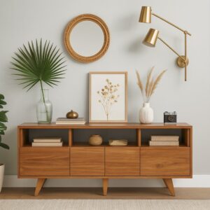 Centro de Entretenimiento Minimalista Magnolia