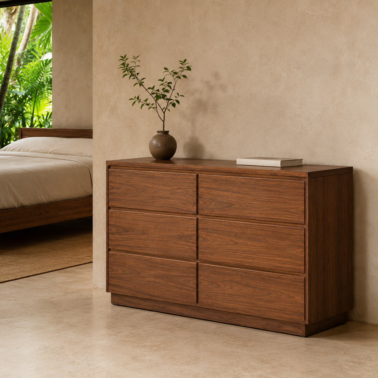 Cajonera de Madera 6 Cajones | Parota y Pino de Oaxaca | Dixie Muebles - Imagen 5