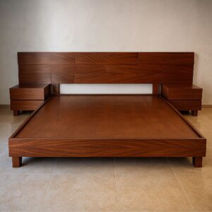 Recamara Teya Minimalista Roble