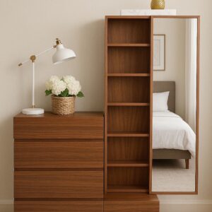 Tocador Minimalista Nogal