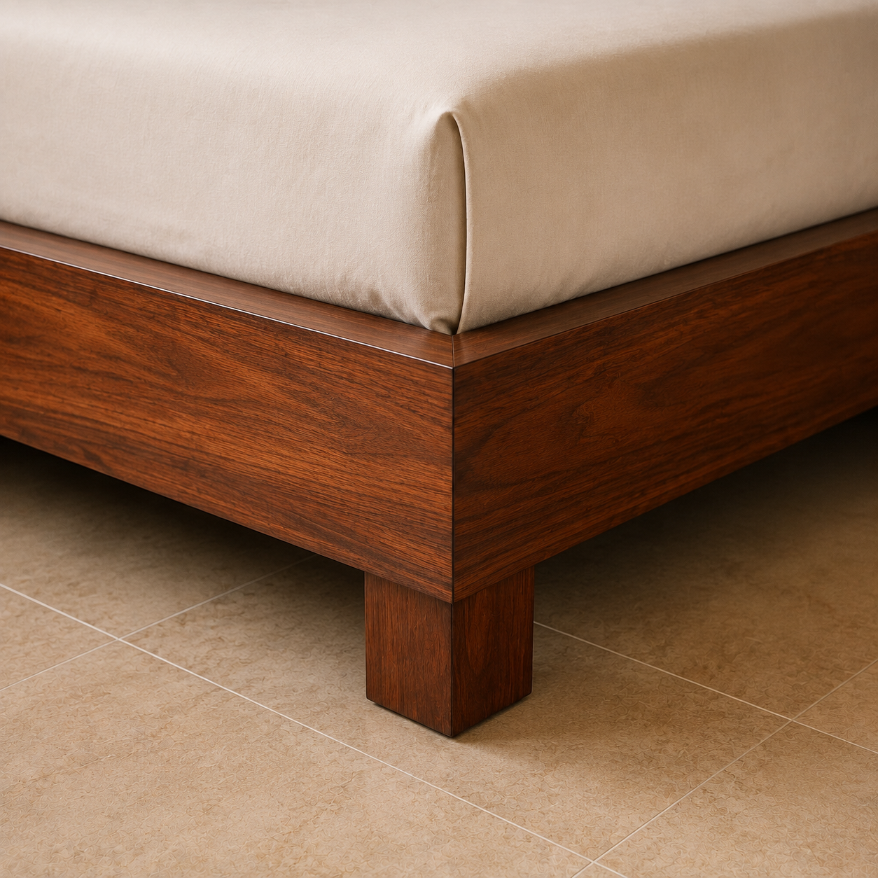 Recámara de Madera King Size Minimalista ZAZIL | Dixie Muebles - Imagen 4