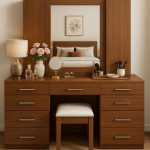 Tocador Minimalista Corte 45 Color Roble