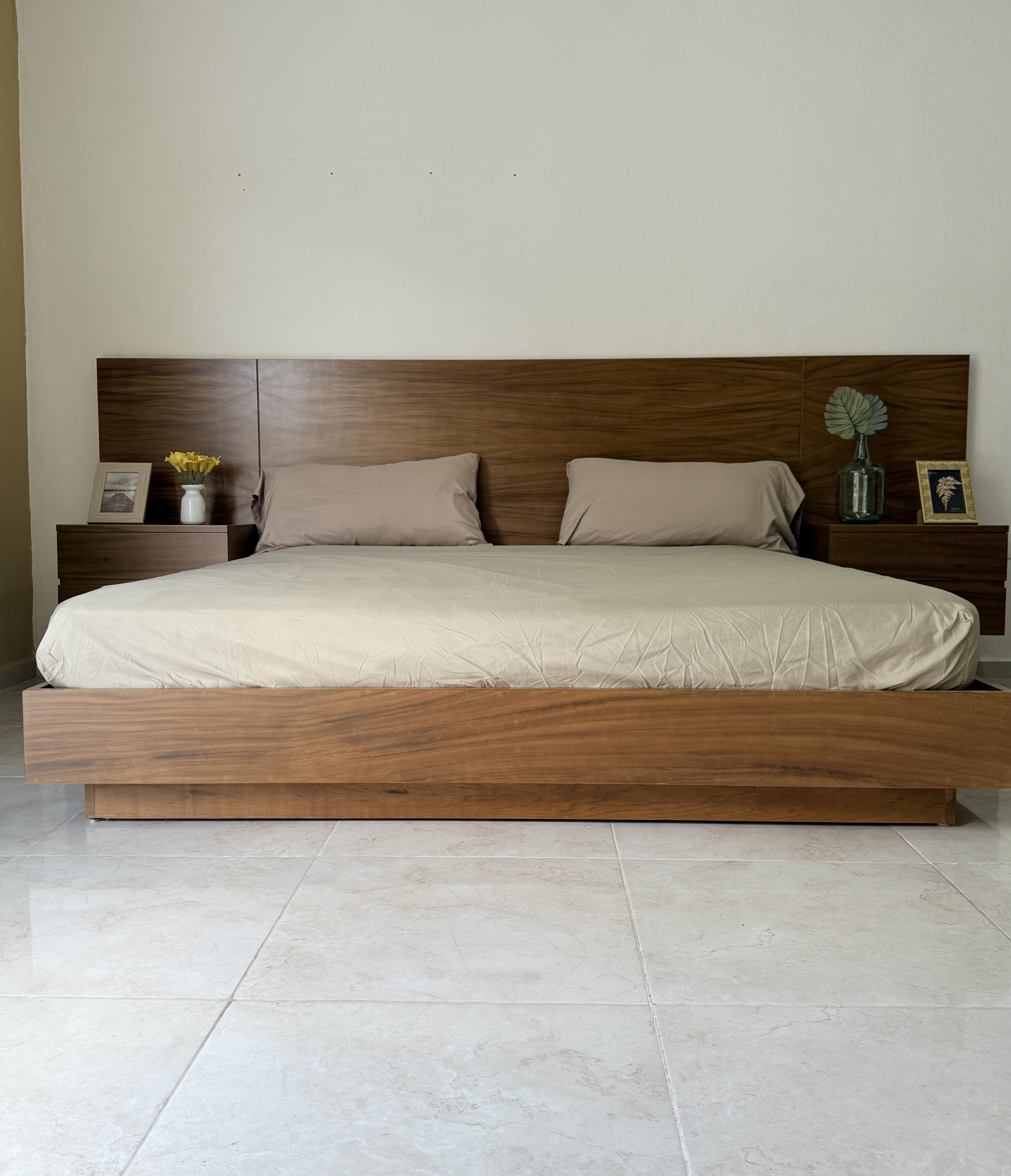 Recamara Minimalista Corte 45 Color Magnolia