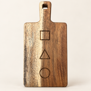 Tabla/Bandeja Dalgona de Parota — Dixie Home