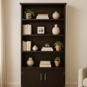 Librero Minimalista Wengue