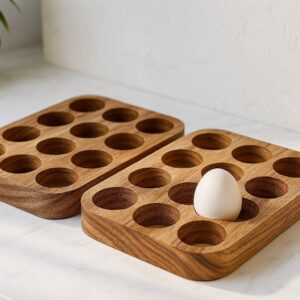 1 Set de 2 Piezas de Madera Talla L