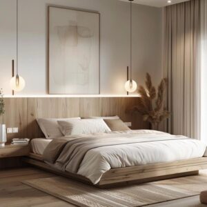 Recamara Minimalista Corte 45 Magnolia