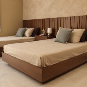 Recamara Kaua  Doble Minimalista Corte 45 | $56,000