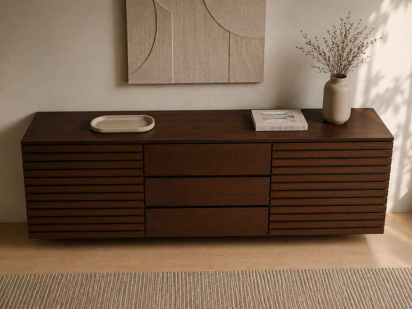 Bufetera Minimalista Flotante | Dixie Muebles - Imagen 2