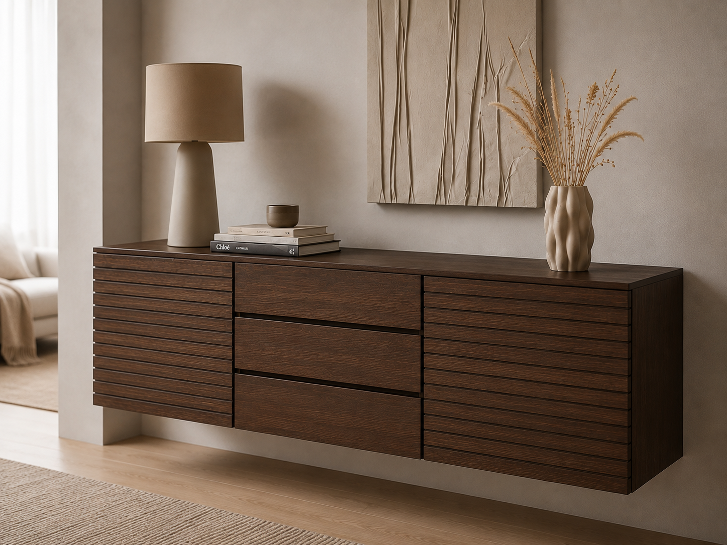 Bufetera Minimalista Flotante | Dixie Muebles - Imagen 3