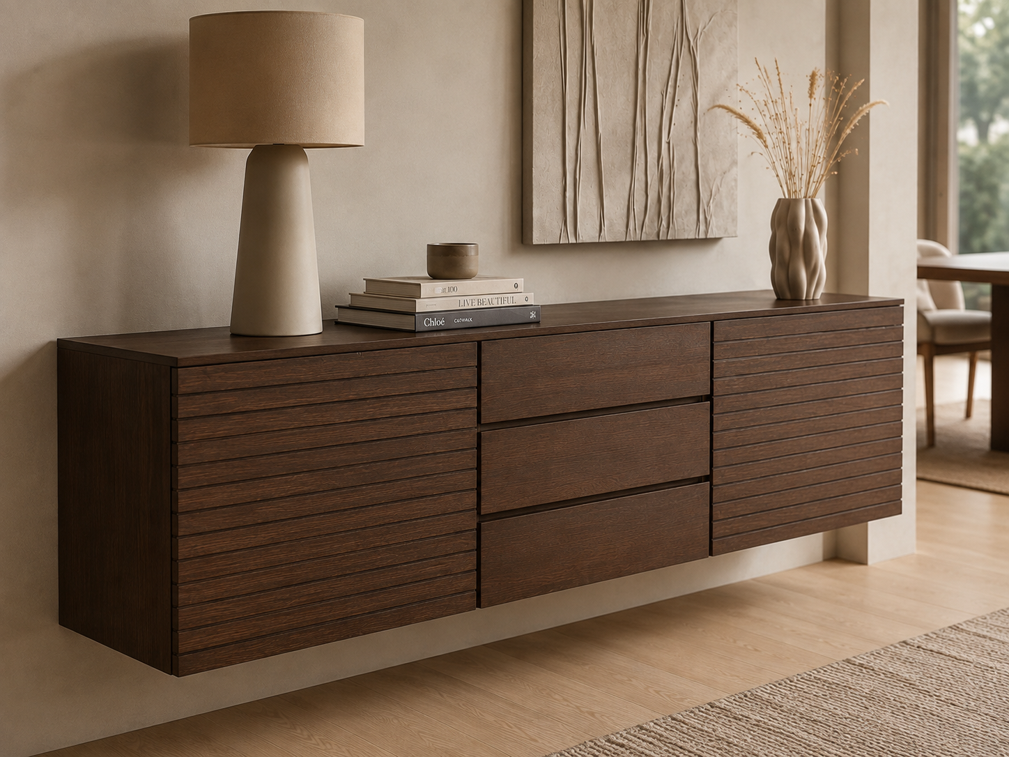 Bufetera Minimalista Flotante | Dixie Muebles - Imagen 8