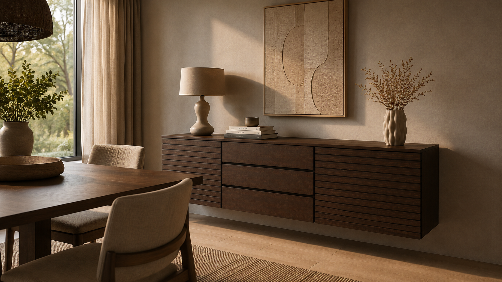 Bufetera Minimalista Flotante | Dixie Muebles - Imagen 11