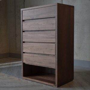 Cajonera Corte 45 Minimalista Chocolate