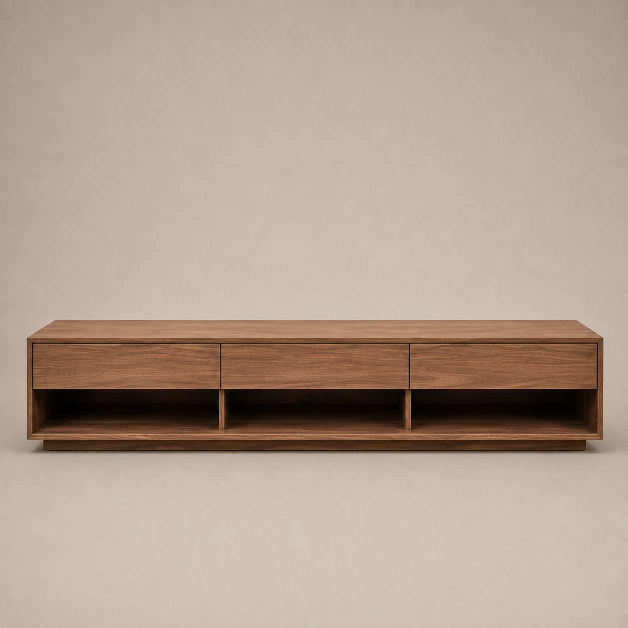 Centro de Entretenimiento Minimalista Roble | Dixie Muebles - Imagen 4